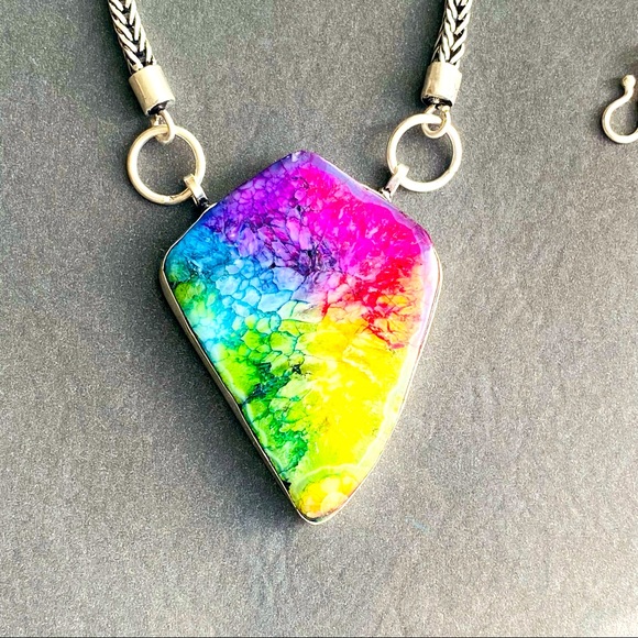 Rainbow Quartz Necklace - Picture 2 of 4